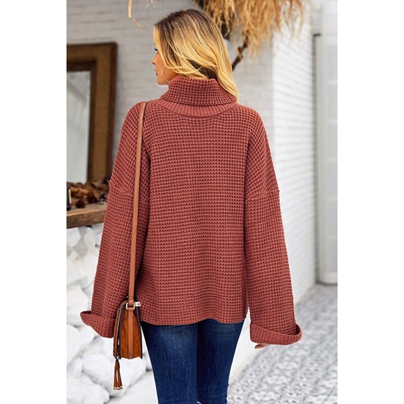 Turtleneck Chunky Sweater NWOT - Picture 3 of 3